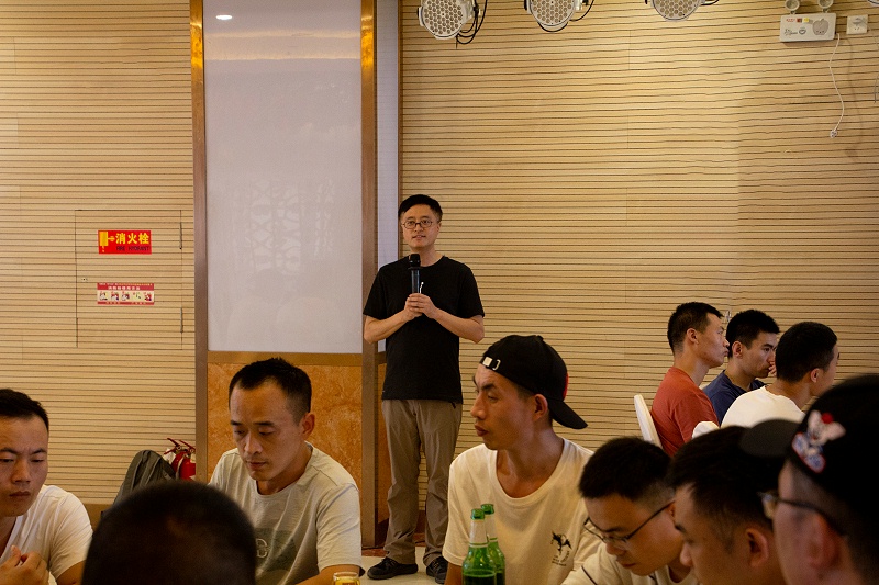 王總向大家分享膠東抗日戰(zhàn)場(chǎng)將領(lǐng)理琪、張玉華的紅色故事